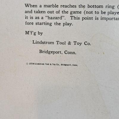 Lindstrom's Gold Star Table Top Pinball, Star Checkers, and More!