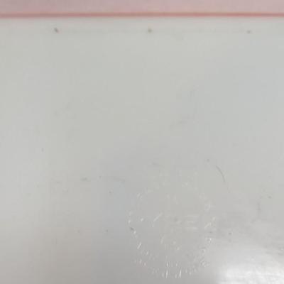 Pink Pyrex Dishes