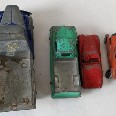 Hubley, Ertl, Toot, Tootsie, Midget, and Cast Toy Assortment