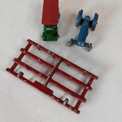 Hubley, Ertl, Toot, Tootsie, Midget, and Cast Toy Assortment