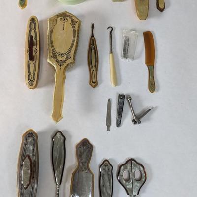 Acetate and Plastic Vanity Items