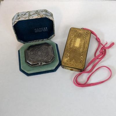 Richard Hudnut and Woodworth Karess Compacts