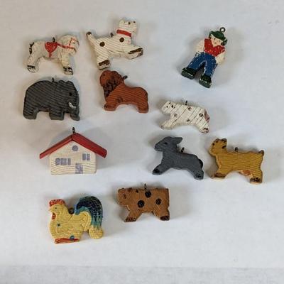 1930's Fisher Price Walt Disney Pluto w/ Wood Toys