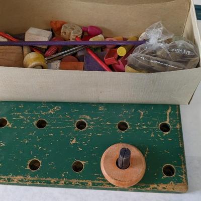 1930's Fisher Price Walt Disney Pluto w/ Wood Toys