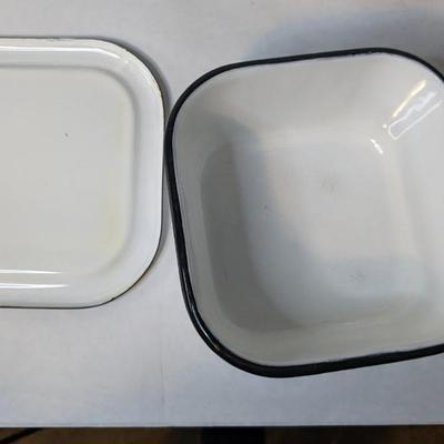 Black Rim Enamelware