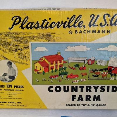 Auburn and Varied Plastic Toys