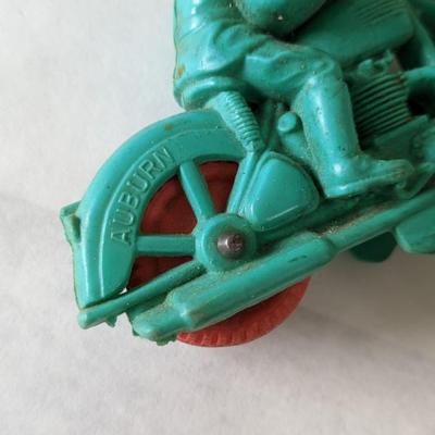 Auburn and Varied Plastic Toys
