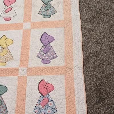 Sunbonnet Quilt