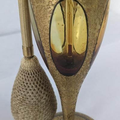 DeVilbiss Glass Atomizer Perfume Bottle