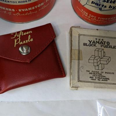 Vintage Puzzles and Toys