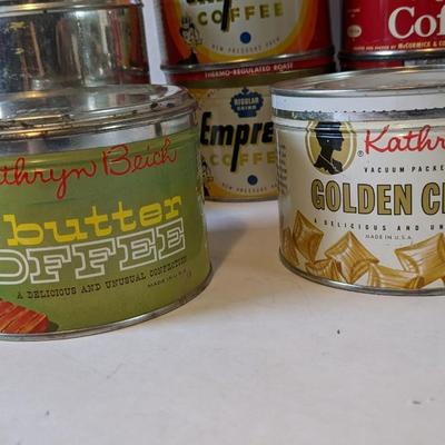 Tin and Cardboard Box Advertising Assortment