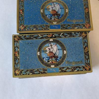 Tin and Cardboard Box Advertising Assortment