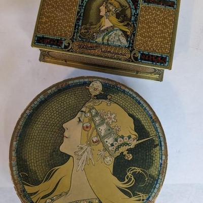 Tin and Cardboard Box Advertising Assortment