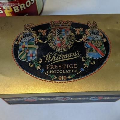 Tin and Cardboard Box Advertising Assortment