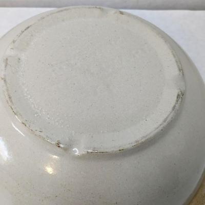 Red Wing and Medium White Salt Glaze Crock