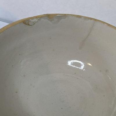 Red Wing and Medium White Salt Glaze Crock