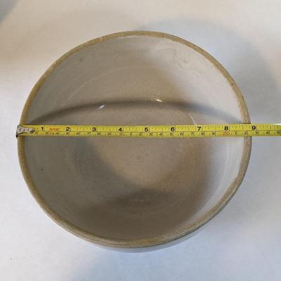 Red Wing and Medium White Salt Glaze Crock