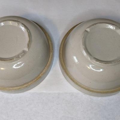 Red Wing and Medium White Salt Glaze Crock