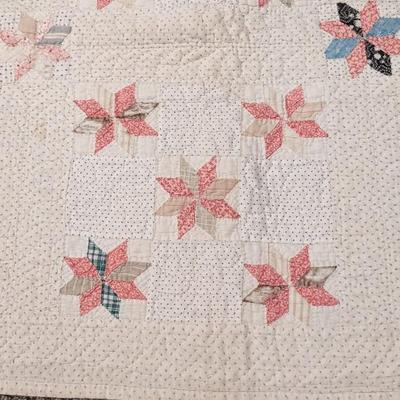 Pink Pinwheel Quilt