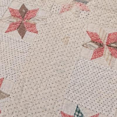 Pink Pinwheel Quilt