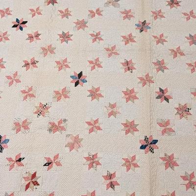 Pink Pinwheel Quilt