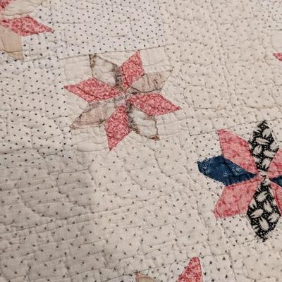 Pink Pinwheel Quilt