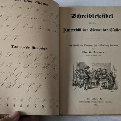 Antique School Books