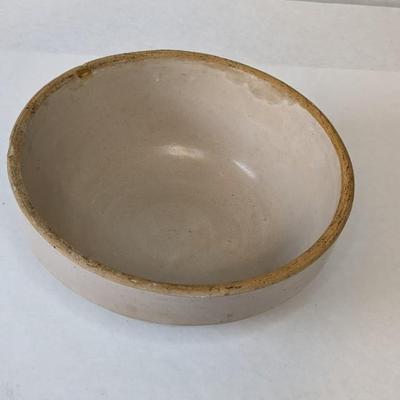 White Salt Glaze Crock Bowls