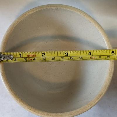 White Salt Glaze Crock Bowls