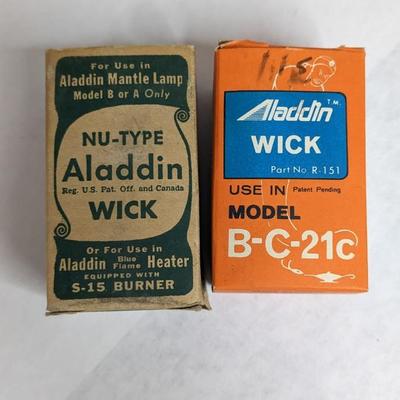 New in Box Aladdin Mantles and Wicks