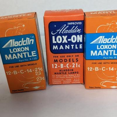New in Box Aladdin Mantles and Wicks