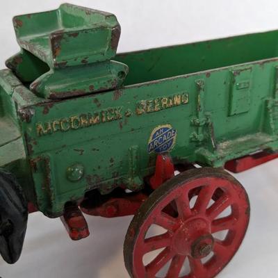 Cast Iron Arcade Toy Horse Drawn Toy
