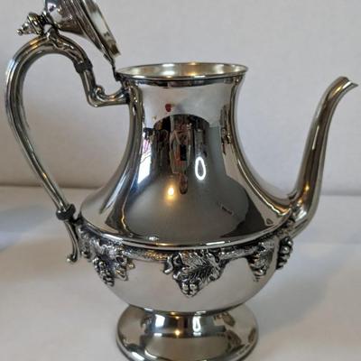Lehman Brothers Silver Plate Tea Service