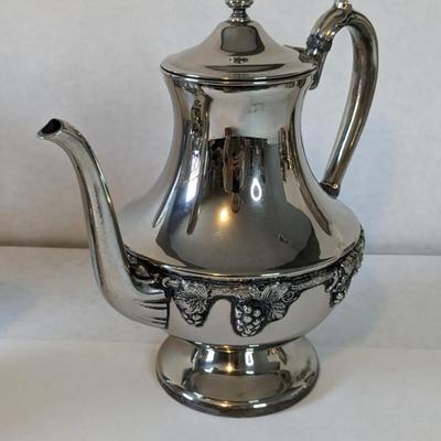 Lehman Brothers Silver Plate Tea Service