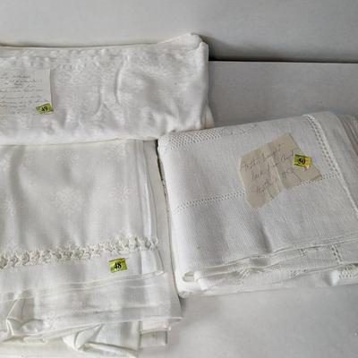 Vintage Table Linens