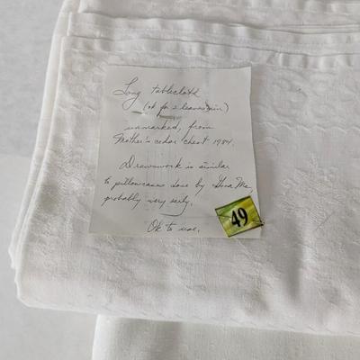 Vintage Table Linens