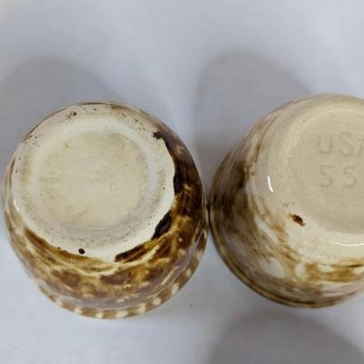 Small Spongeware Custard Bowls