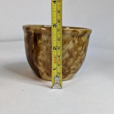 Small Spongeware Custard Bowls