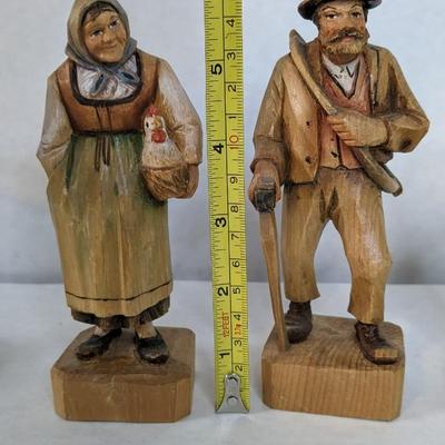 Wood Carved Figures