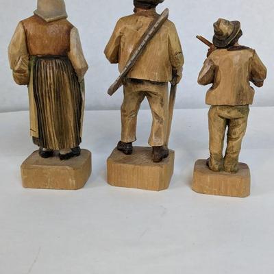 Wood Carved Figures