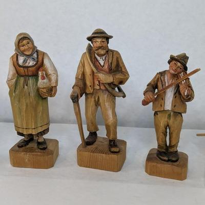 Wood Carved Figures