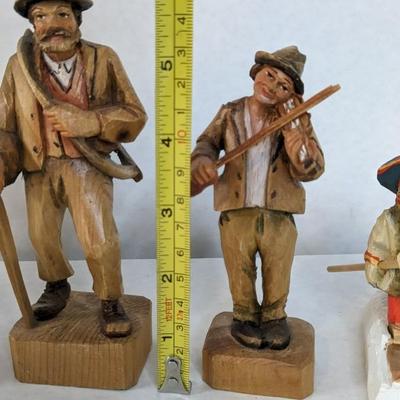 Wood Carved Figures