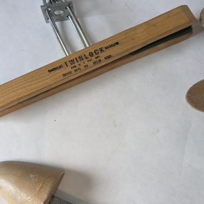 Wood Hangers and Shoe Forms