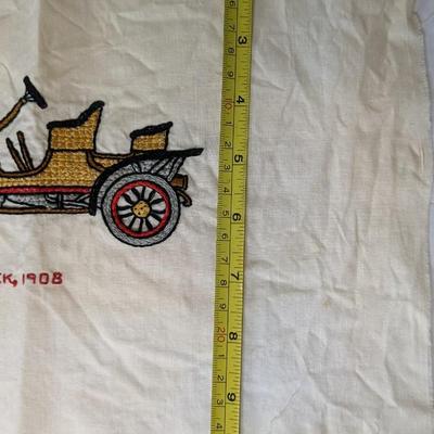 Embroidered Automobiles