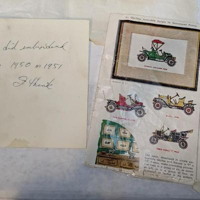 Embroidered Automobiles