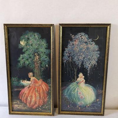Antique Frames and Framed Art