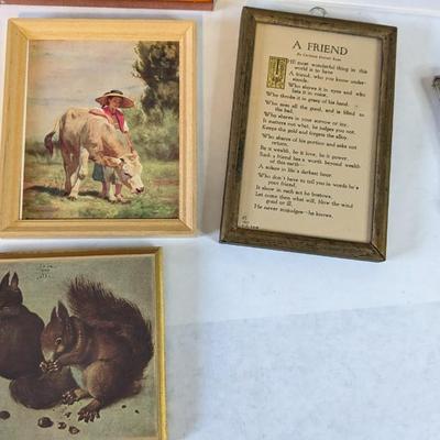Antique Frames and Framed Art