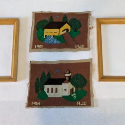 Antique Frames and Framed Art