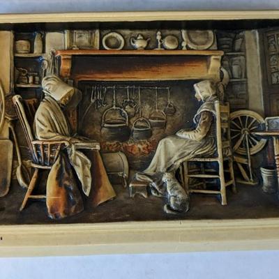 Antique Frames and Framed Art