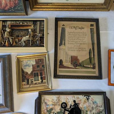 Antique Frames and Framed Art